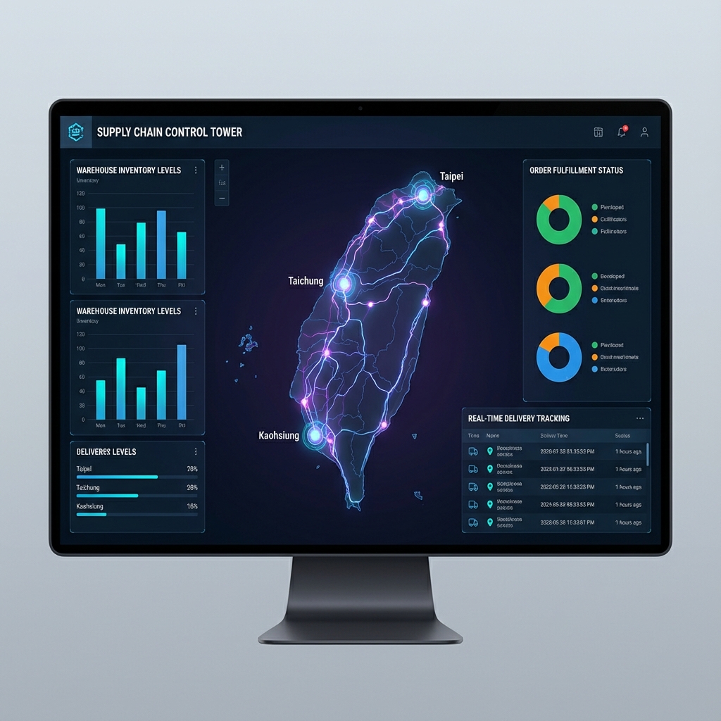 全方位供應鏈管理戰情室